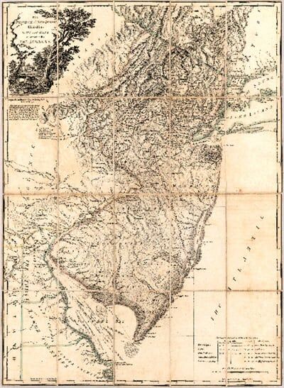 Princeton Maps Trace State’s 350 Year History