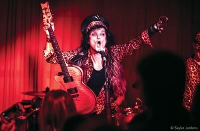 Glam Punk Superstars Hit Bordentown Man Cave