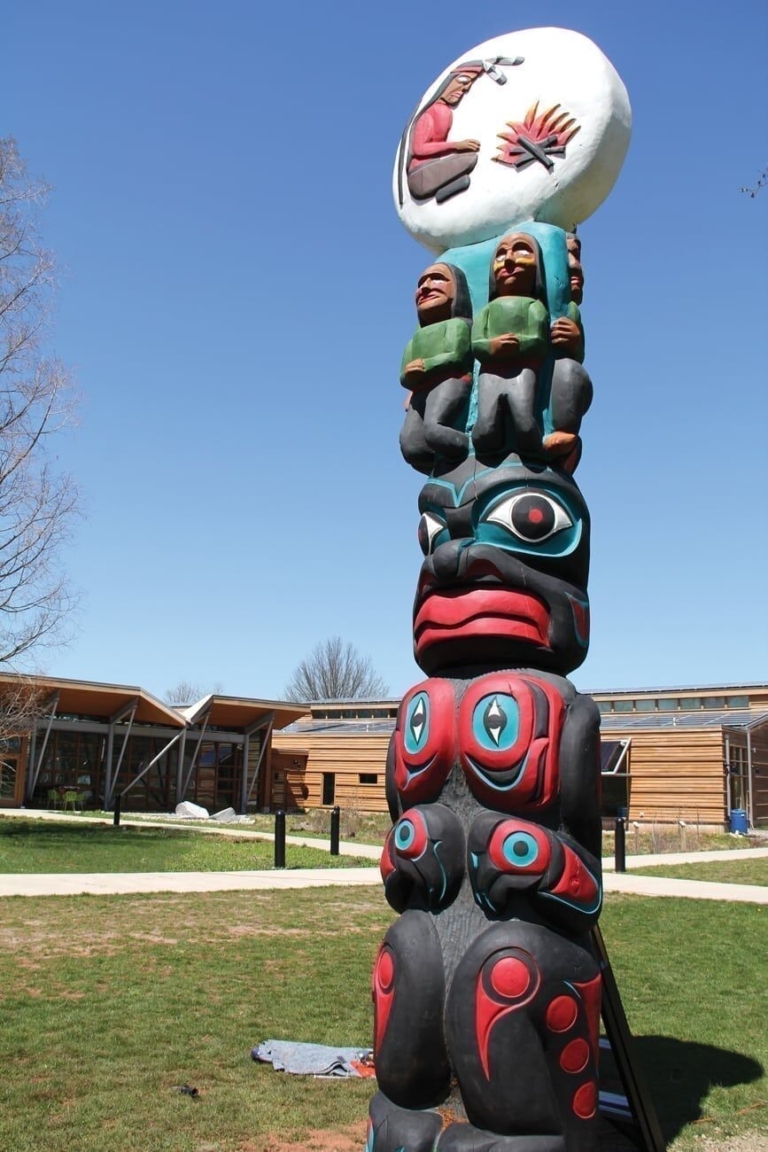 Native American Exhibition Draws the Life Line at Watershed