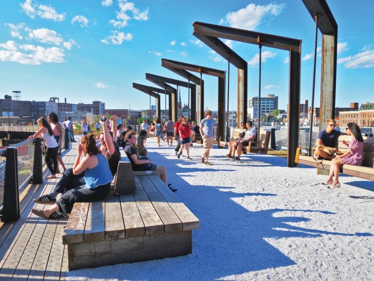 An Invitation to a Walk in Rail Park, Philadelphia’s New Elevated Public Space