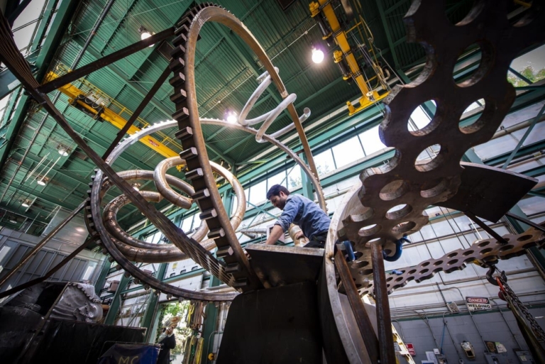 Sculpture Grounds’ New ‘Harp’ Sings With Possibilities