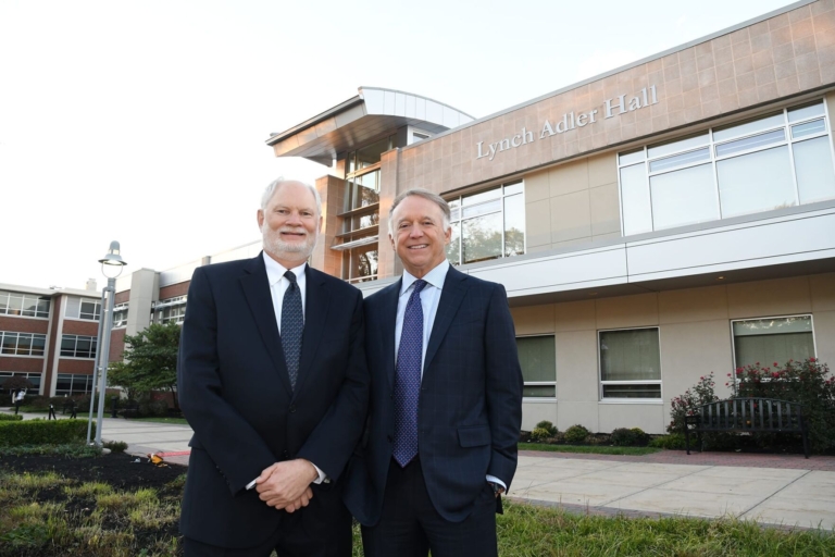 Rider University Dedicates Building to Two Alumni