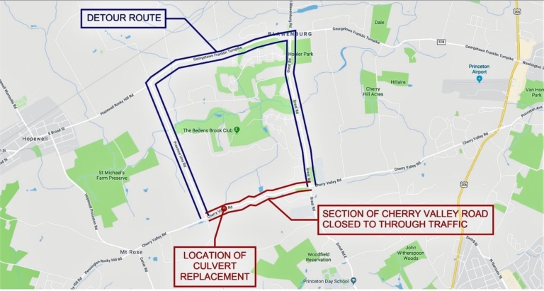 Cherry Valley Road Closes for 90 Days
