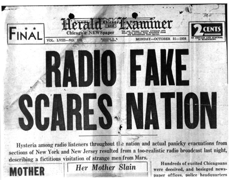 The Original Fake News: ‘War of the Worlds’ at 80