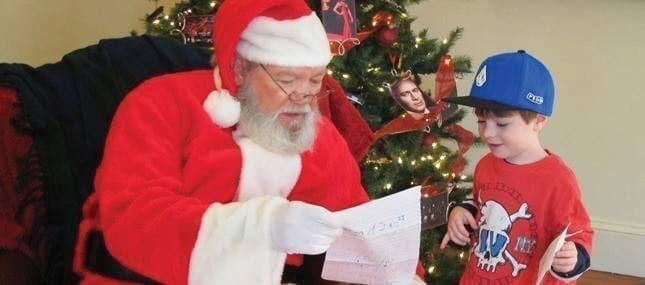 Morning with Santa at Morven Museum