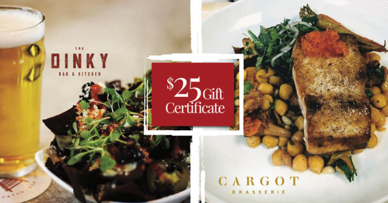 Gather at Cargot Brasserie & The Dinky Bar
