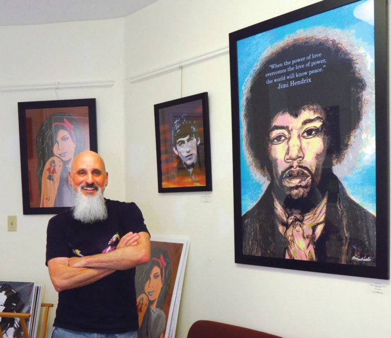 Regional Artist Inspired by Street Art and Pop Icons