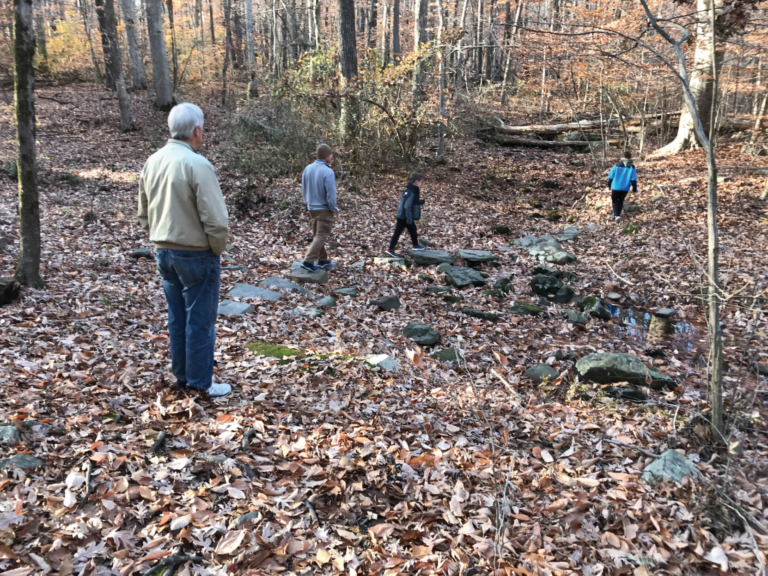 History & helpful hands in Herrontown Woods
