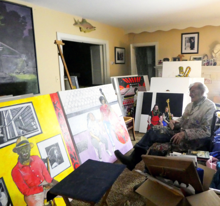 Senior Living Spotlight: Trenton Artist Mel Leipzig