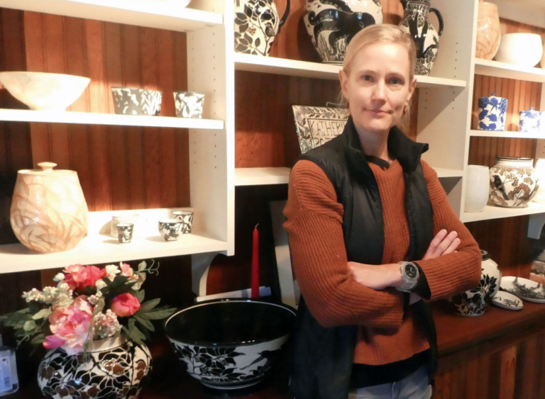 Lambertville Artist Talks Tile, Pottery, and Trenton