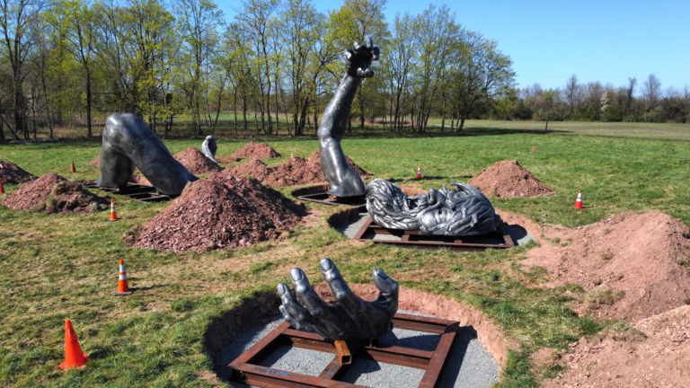 Seward Johnson Sculpture Set for a New Awakening in Hopewell