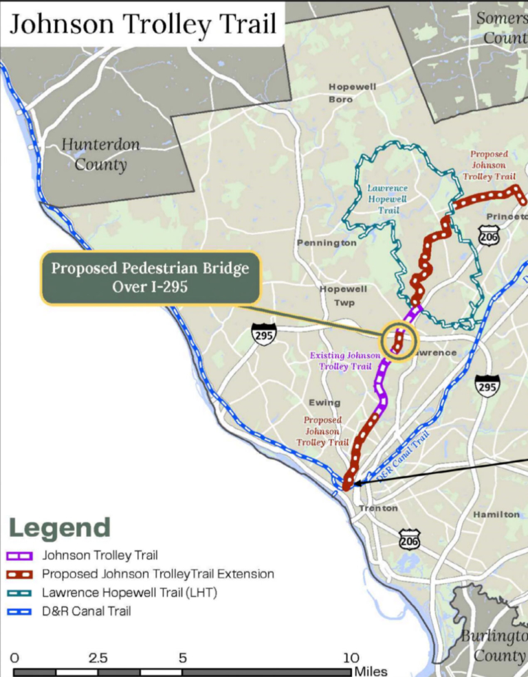 Virtual Event Details Plans for Johnson Trolley Trail