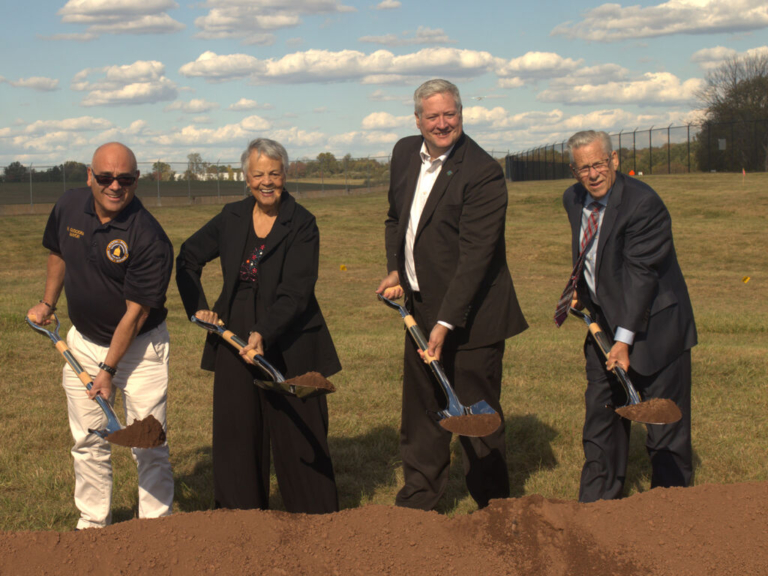 Officials Break Ground on New Firehouse at Trenton-Mercer Airport