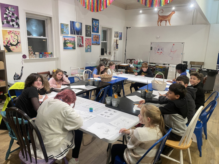 Leaping Dog & Sleeping Cat Art Studios: Never a Dull Moment at Art Camp!