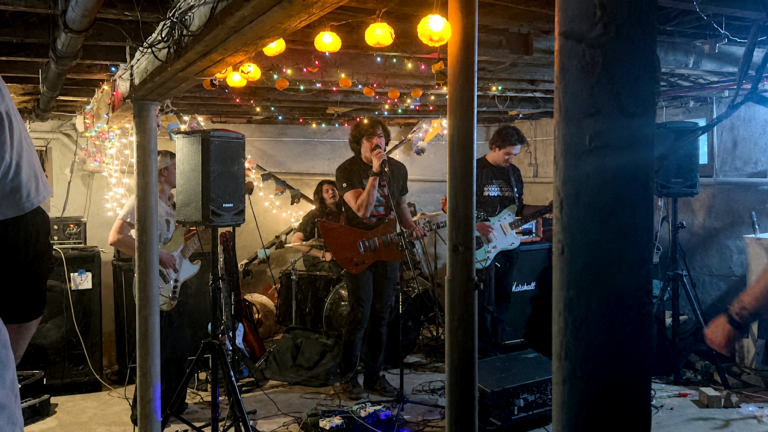 Basement venues give young musicians a place to be heard